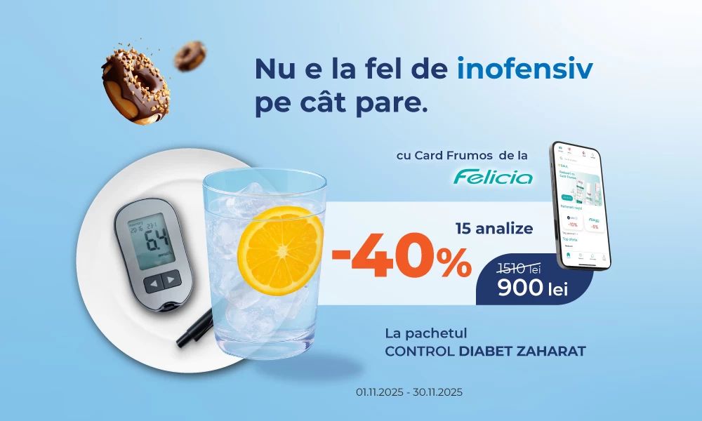 -40% la 15 analize pentru a ști totul despre efectele zahărului