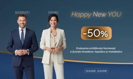 Happy New YOU! –50% la analize pentru femei și bărbați